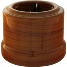 Bironi Розетка с заземлением керамика императорский бамбук